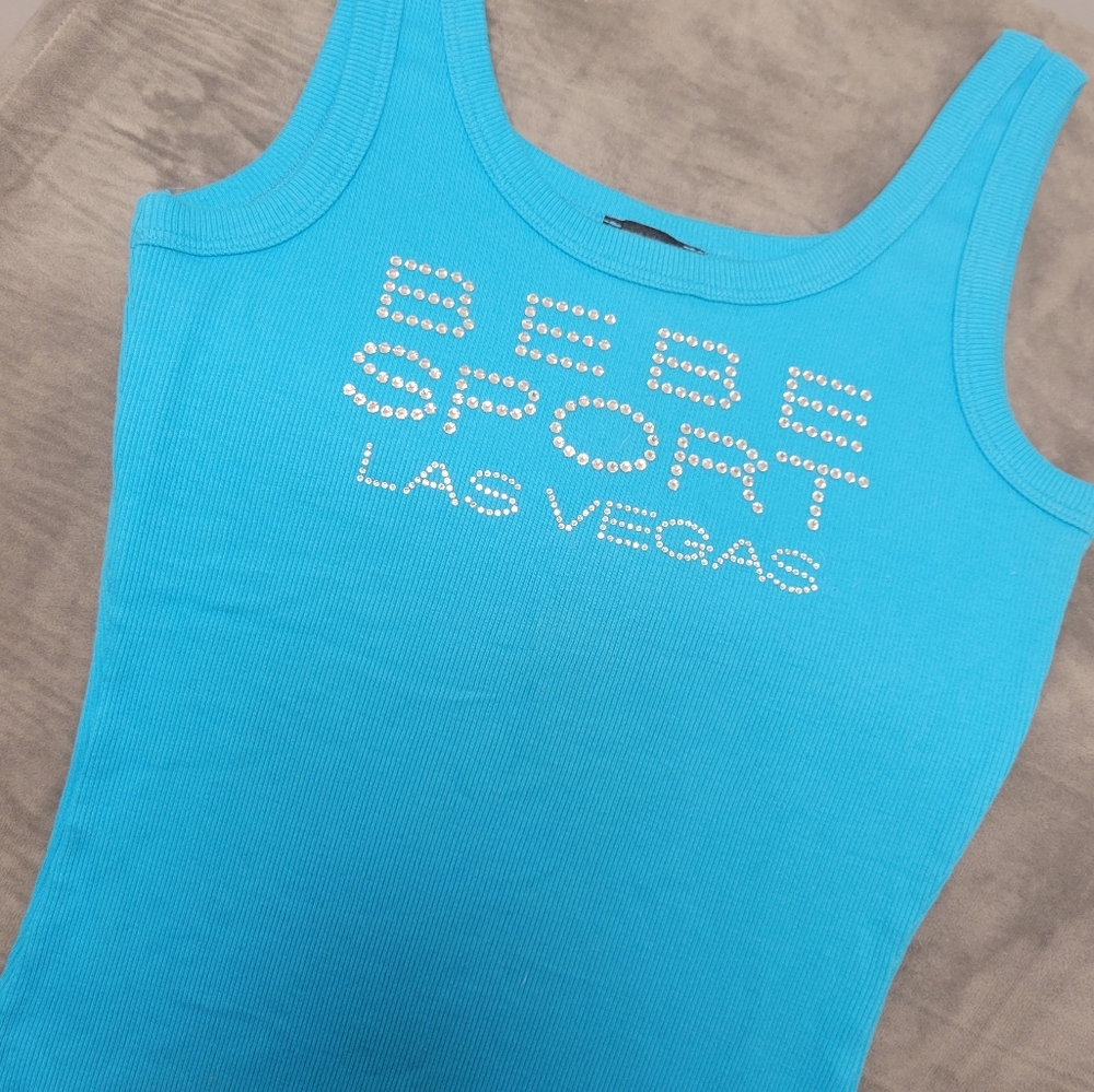 Bebe Logo Tank Top